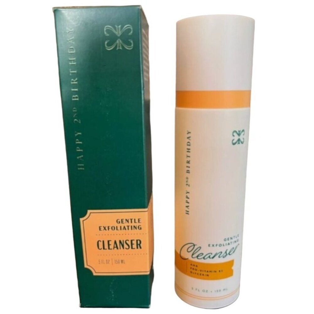 Happy 2nd Birthday Gentle Exfoliating Cleanser 5oz 150mL